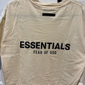 Fear of God Essentials Tee Buttercream